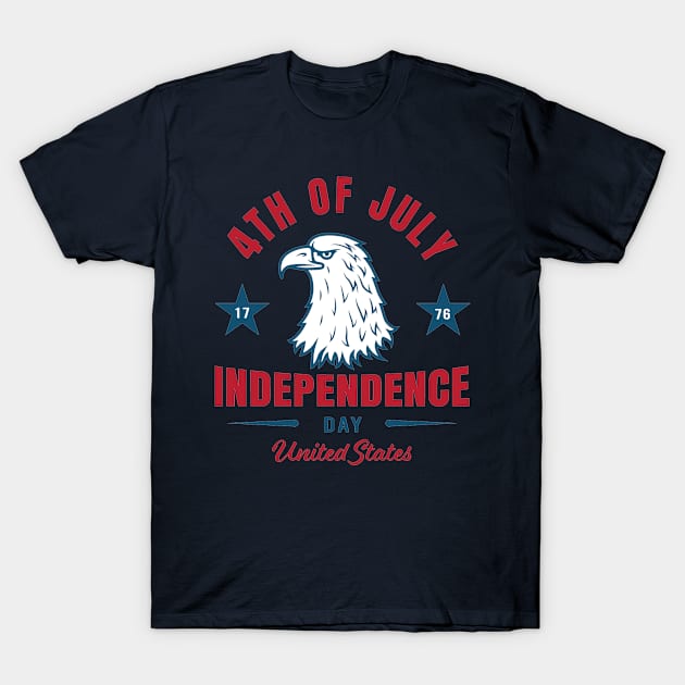 Independence day T-Shirt by white.ink